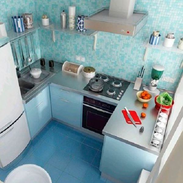 Синяя кухня 267