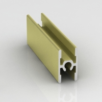 Золото Bergamo, соединительный профиль с винтом Фэнтези. Алюминиевая система дверей-купе ABSOLUT DOORS SYSTEM
