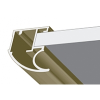 Шелк Россо, профиль вертикальный Шелк LAGUNA. Алюминиевая система дверей-купе ABSOLUT DOORS SYSTEM