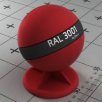 RAL 3001 краска для фасадов МДФ сигнально красная