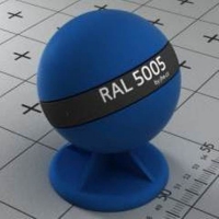 RAL 5005 краска для фасадов МДФ сигнально-синяя