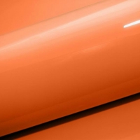DM208-6T Оранжевый глянец плёнка ПВХ для фасадов МДФ