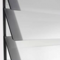 К-т стекол "Климбер", 900х780 мм, (6 шт.), матовый белый